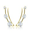 Beautiful CZ Silver Earring EL-201